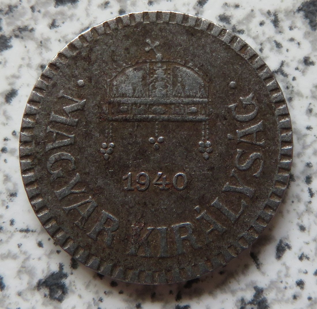  Ungarn 2 Filler 1940   