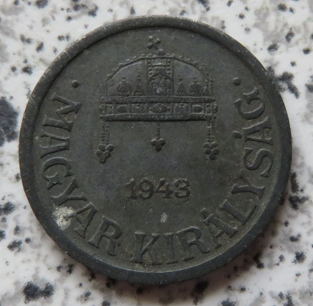  Ungarn 2 Filler 1943   