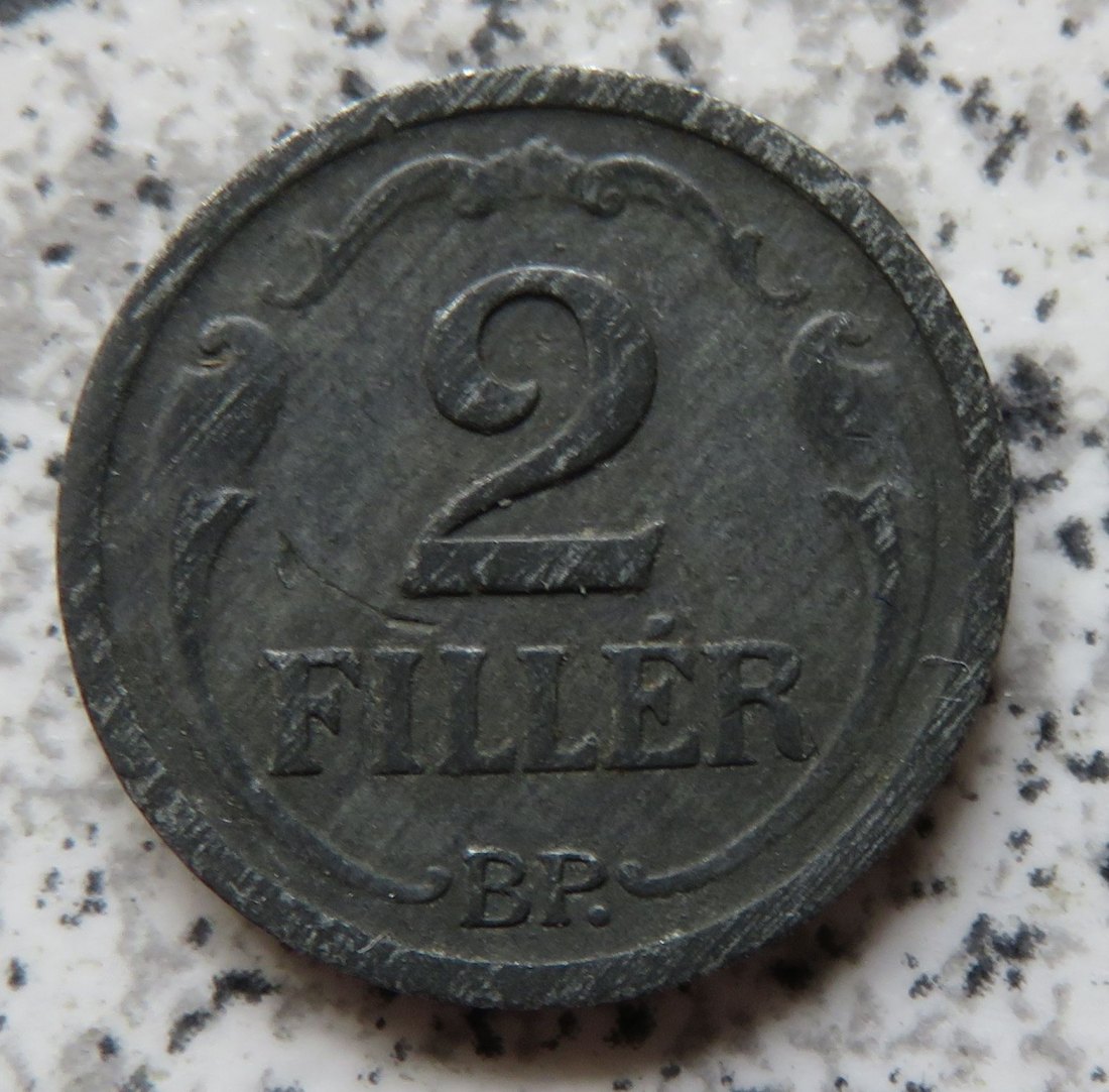  Ungarn 2 Filler 1943   