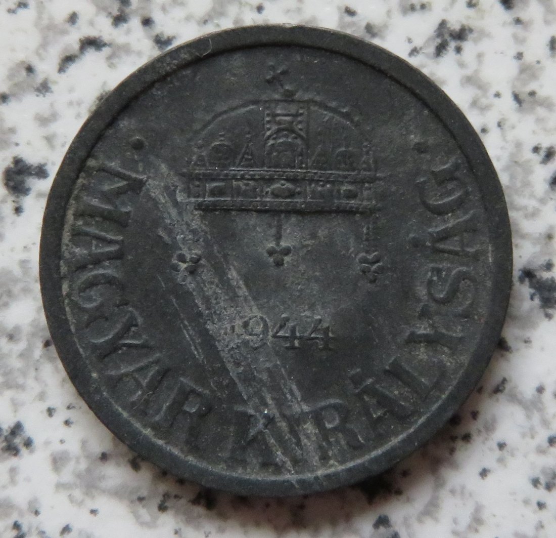  Ungarn 2 Filler 1944   