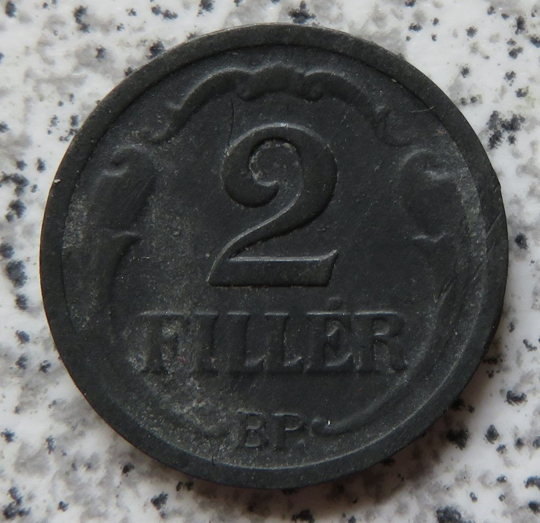  Ungarn 2 Filler 1944   