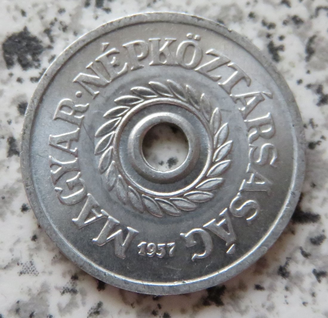  Ungarn 2 Filler 1957   