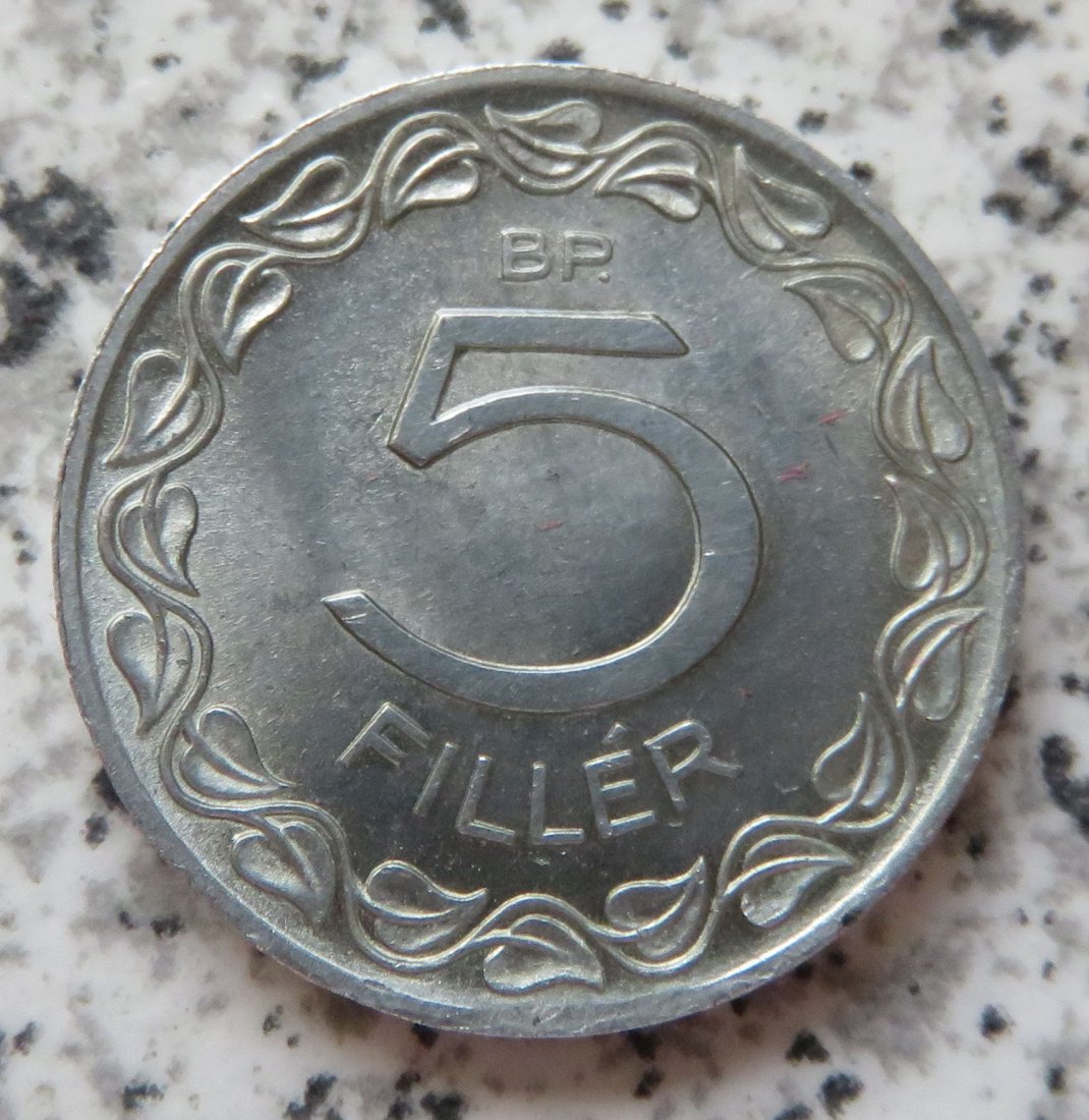  Ungarn 5 Filler 1965   