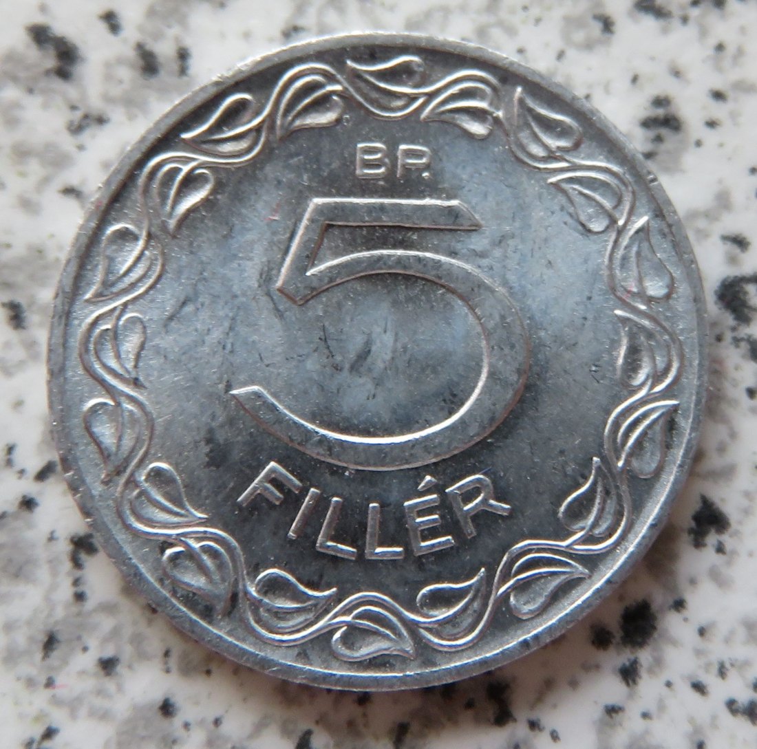  Ungarn 5 Filler 1970   