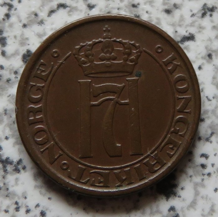 Norwegen 1 Öre 1949 oder 1940   