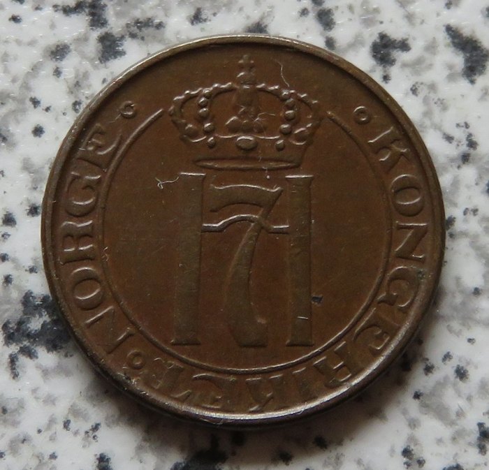  Norwegen 1 Öre 1950   
