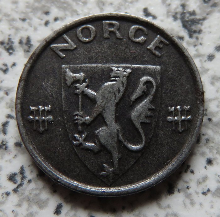  Norwegen 1 Öre 1943   