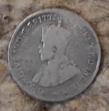  Australien 3 Pence 1918, SILBER,   