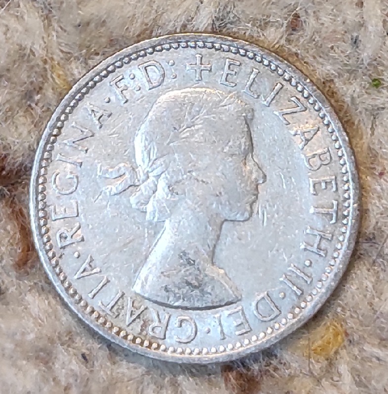  Australien 1 Florin (2 Schilling) 1960, SILBER,   