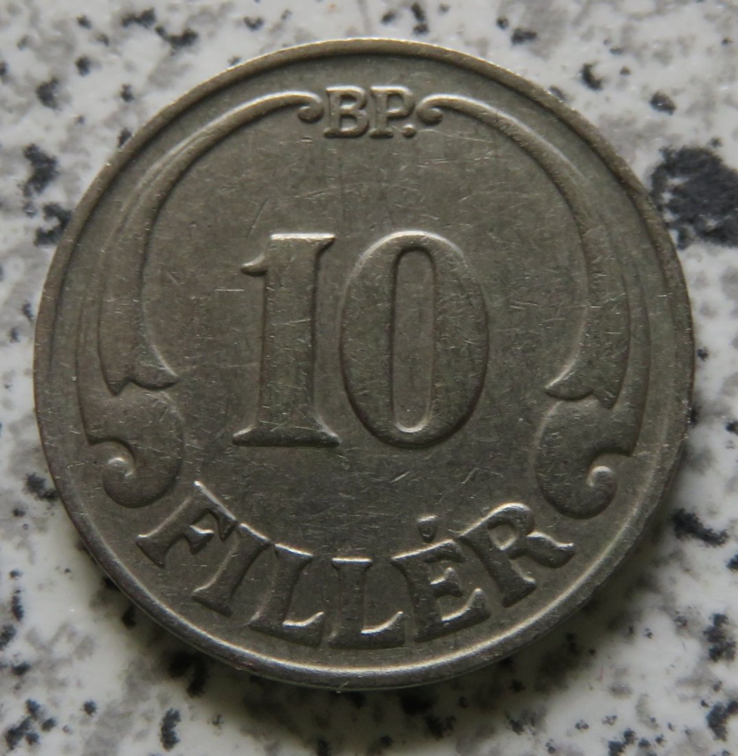  Ungarn 10 Filler 1926   
