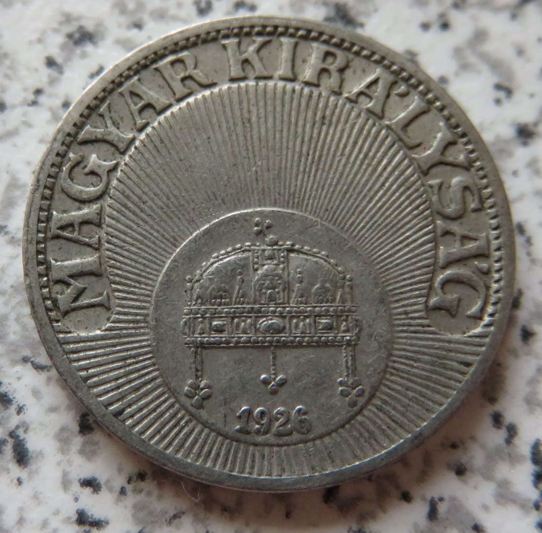  Ungarn 10 Filler 1926   