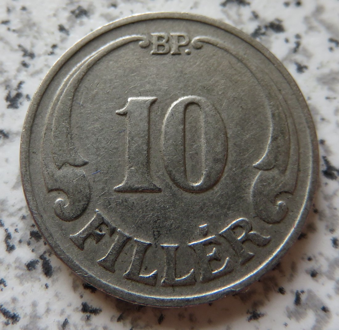  Ungarn 10 Filler 1926   