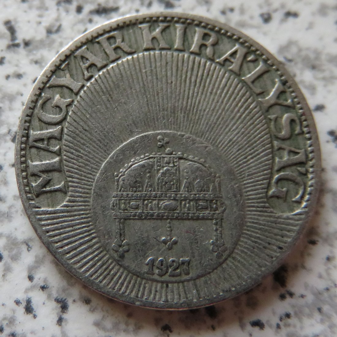 Ungarn 10 Filler 1927   