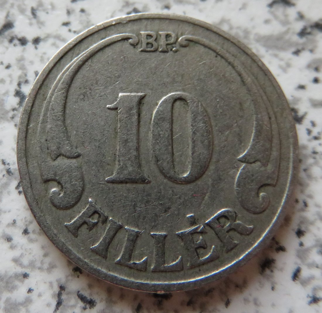  Ungarn 10 Filler 1927   