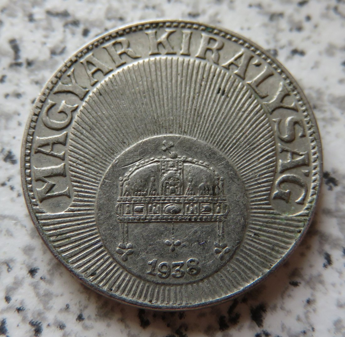  Ungarn 10 Filler 1938   