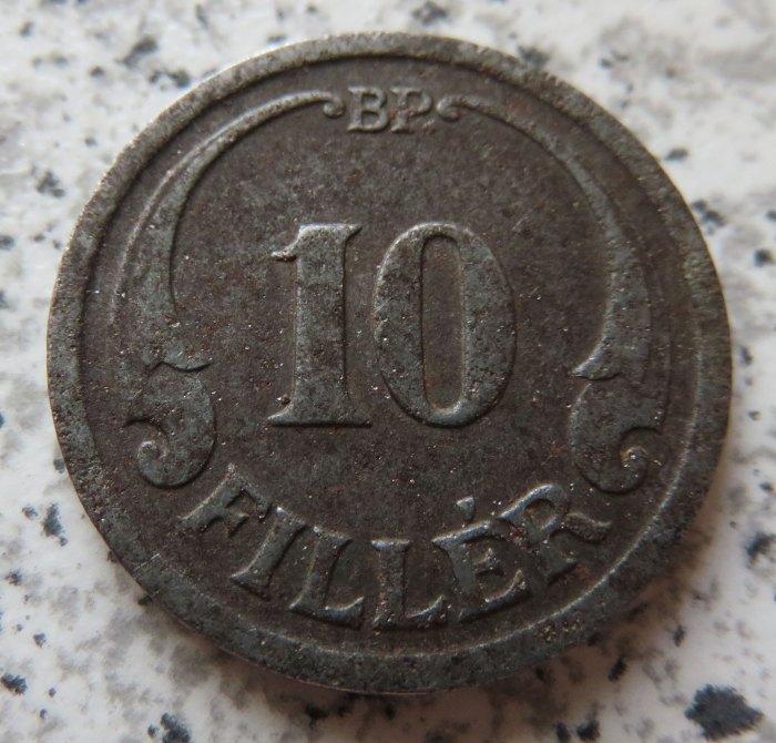  Ungarn 10 Filler 1940   