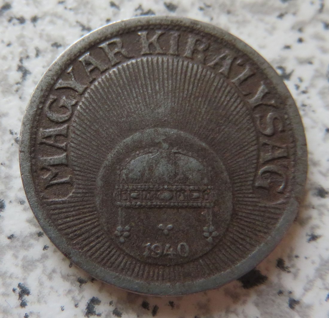  Ungarn 10 Filler 1940   