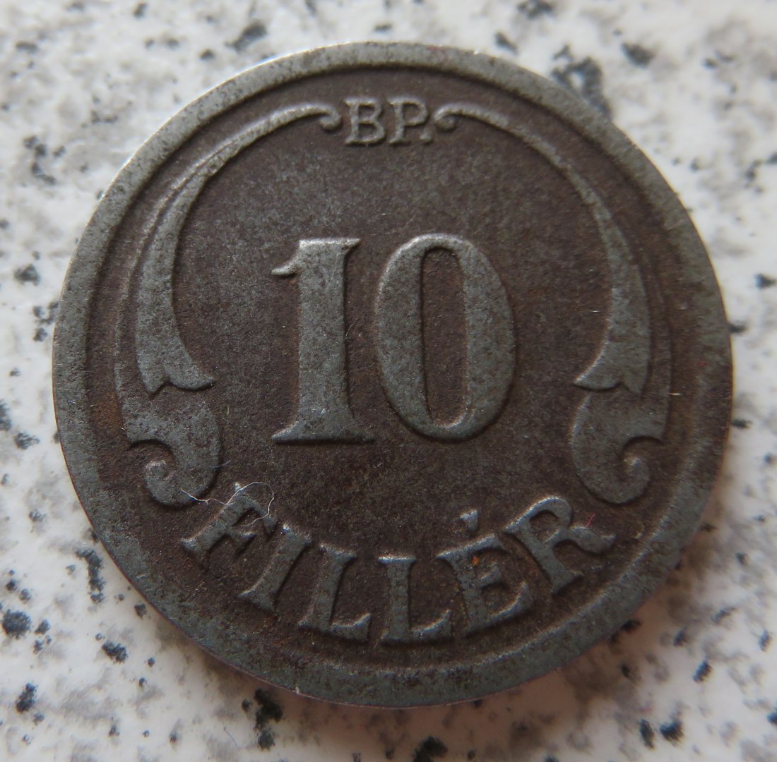 Ungarn 10 Filler 1940   