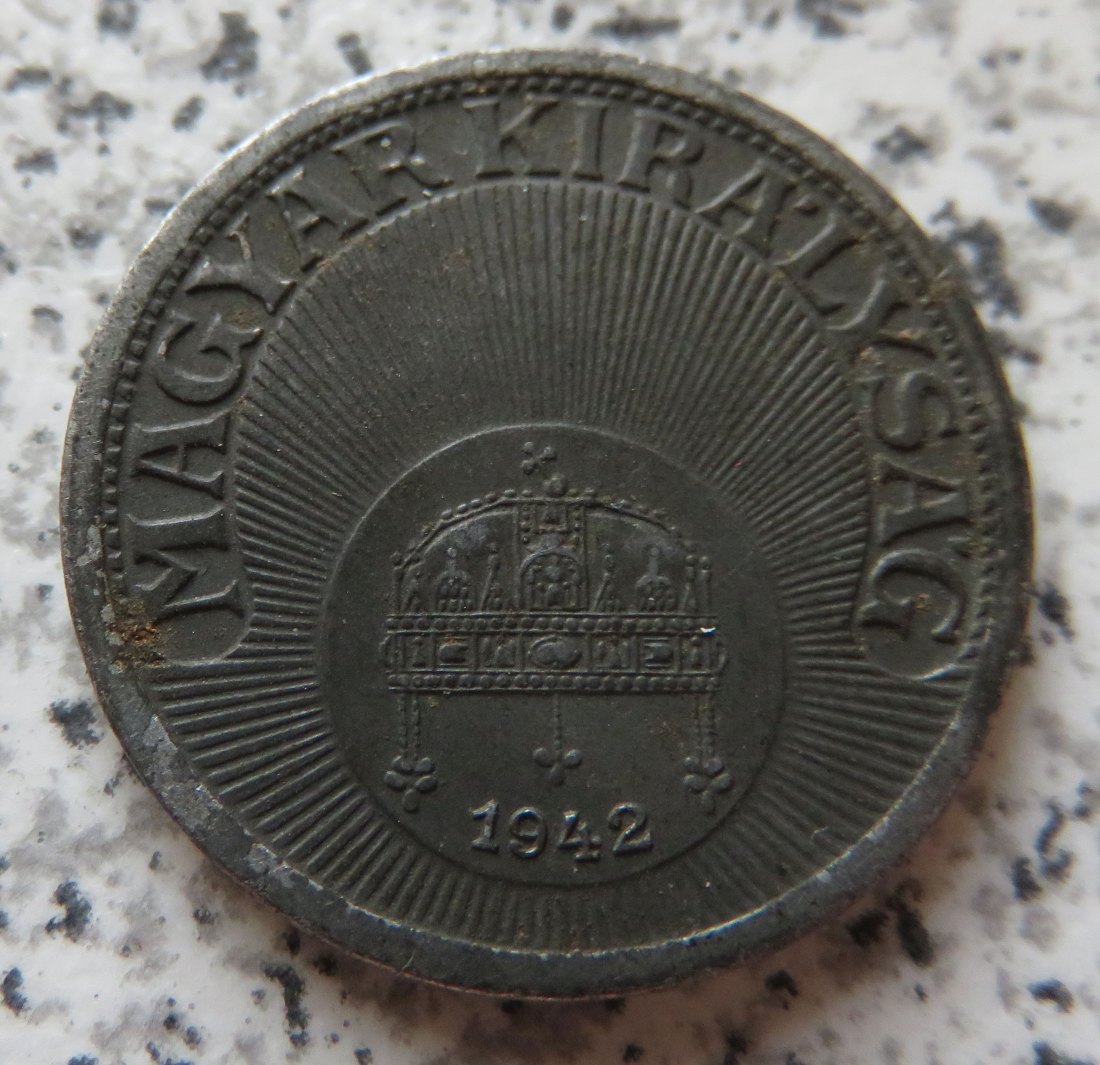 Ungarn 10 Filler 1942   