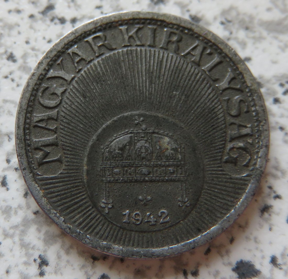  Ungarn 10 Filler 1942   