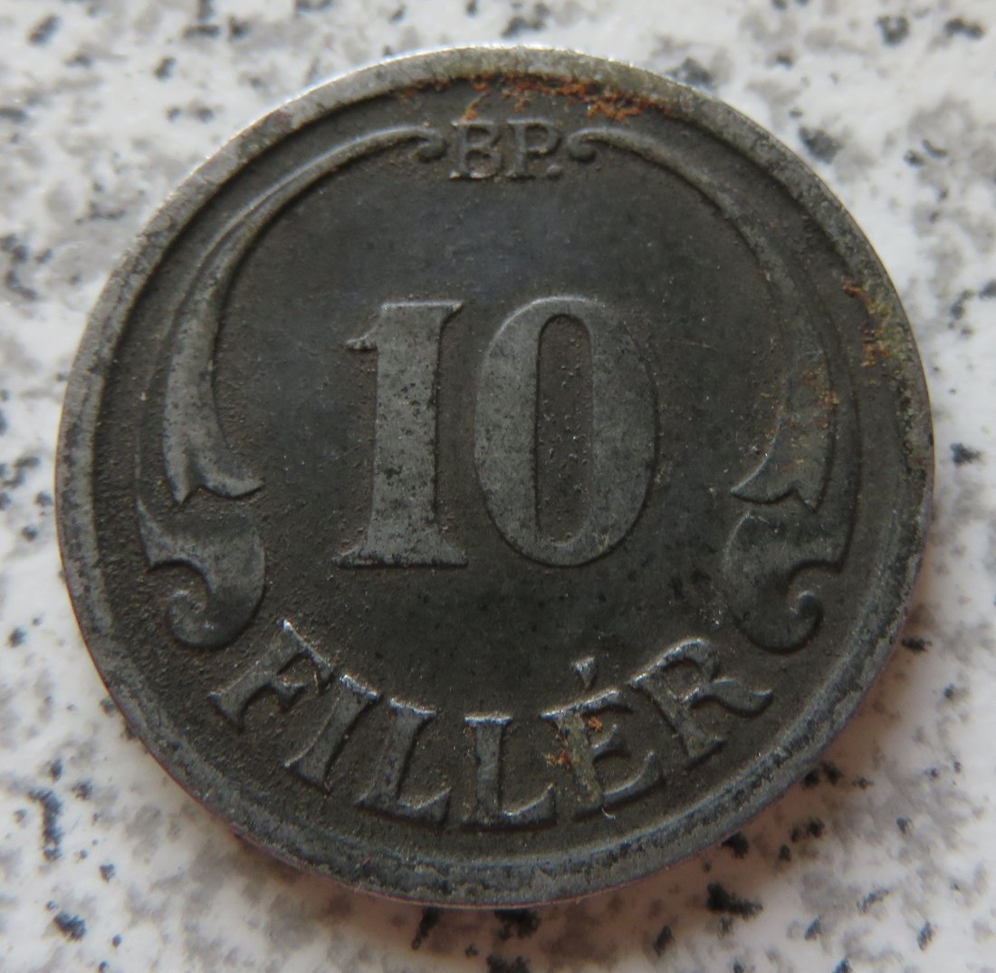  Ungarn 10 Filler 1942   