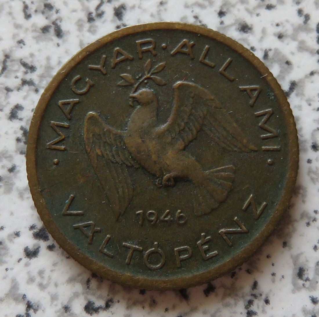  Ungarn 10 Filler 1946   