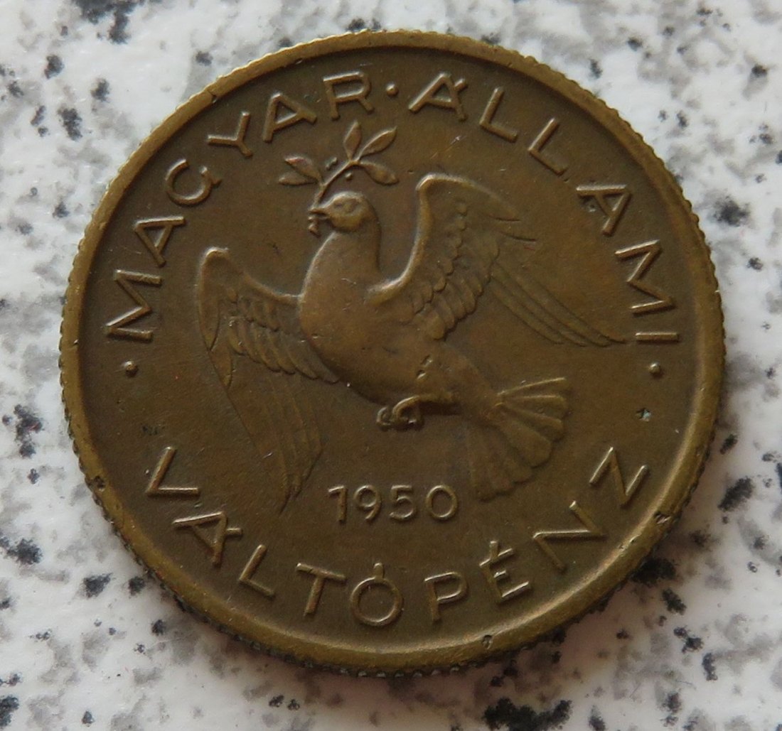  Ungarn 10 Filler 1950   