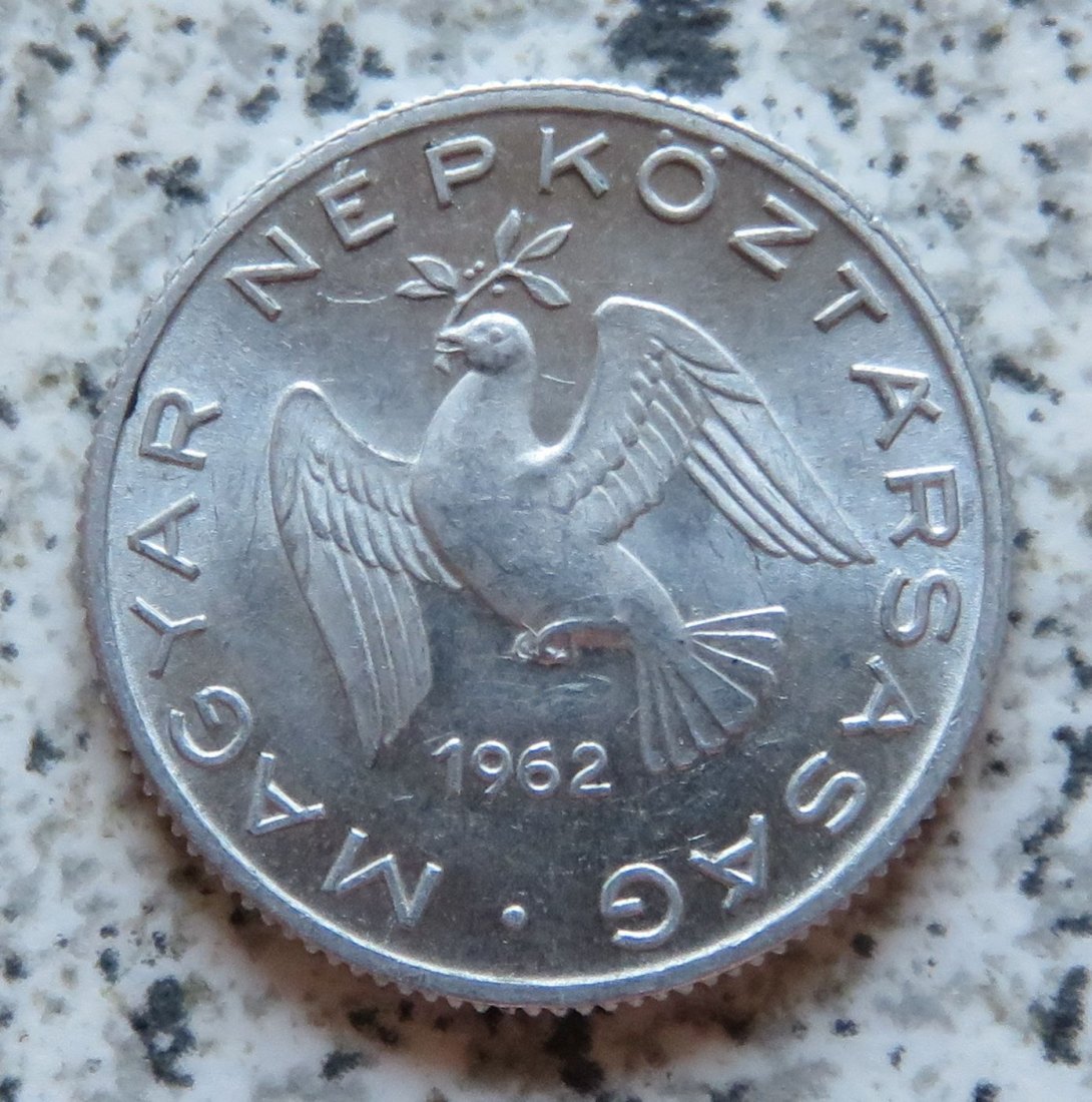  Ungarn 10 Filler 1962   