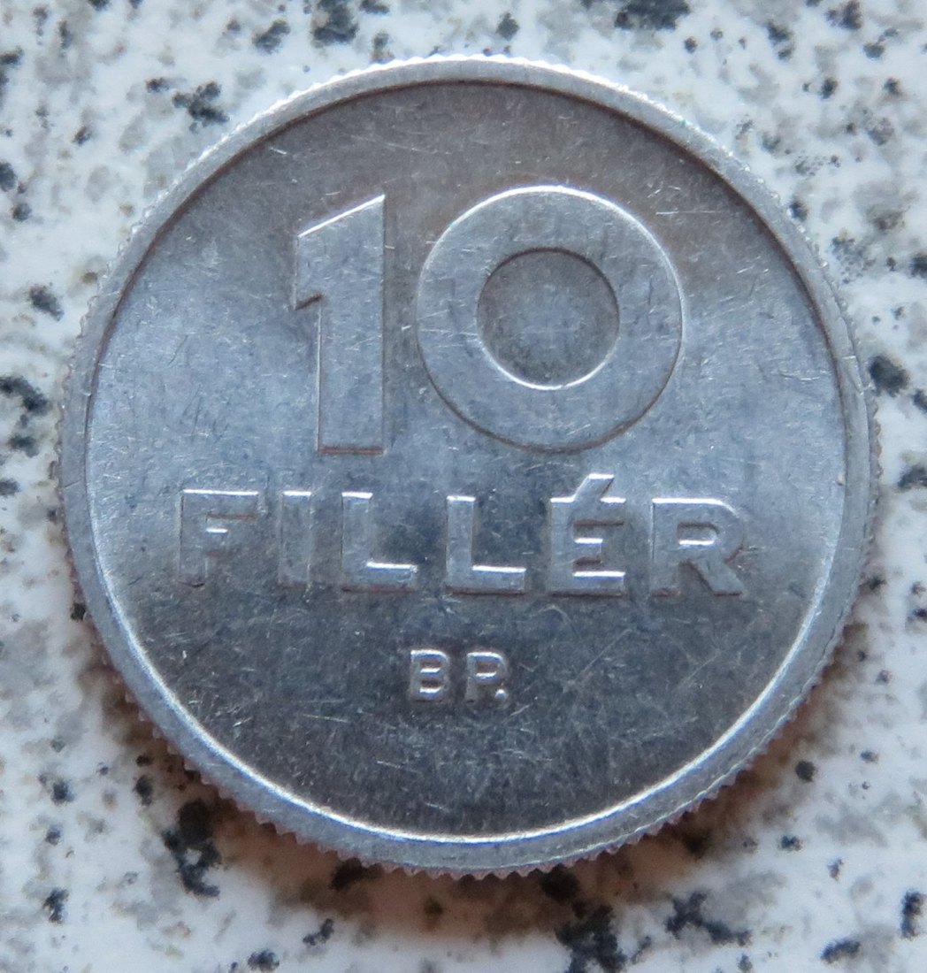  Ungarn 10 Filler 1962   