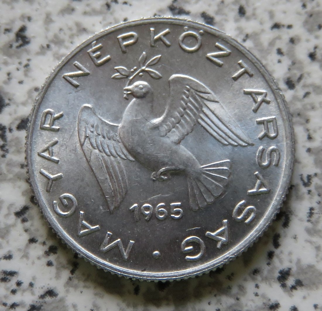  Ungarn 10 Filler 1965   