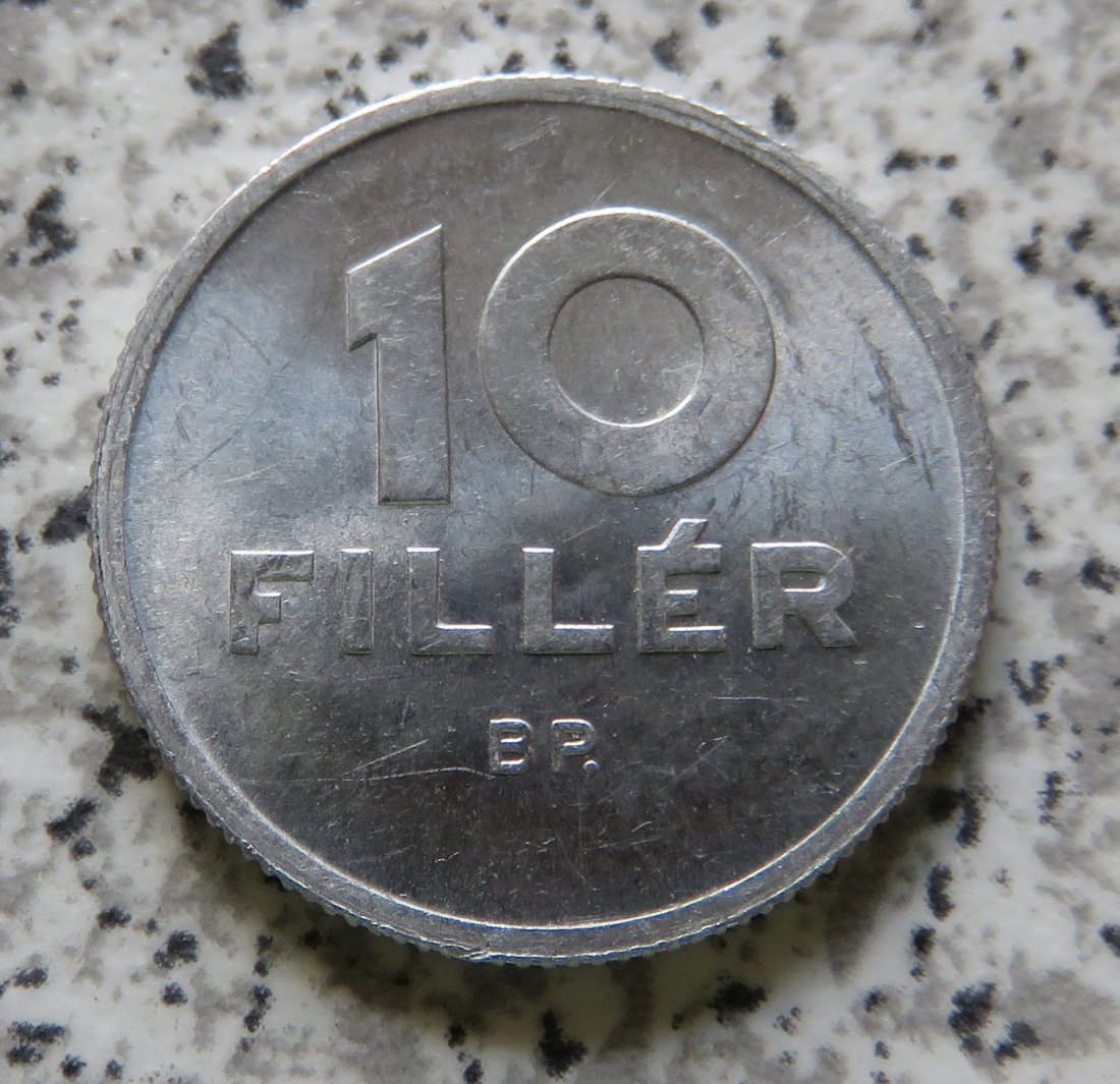  Ungarn 10 Filler 1965   
