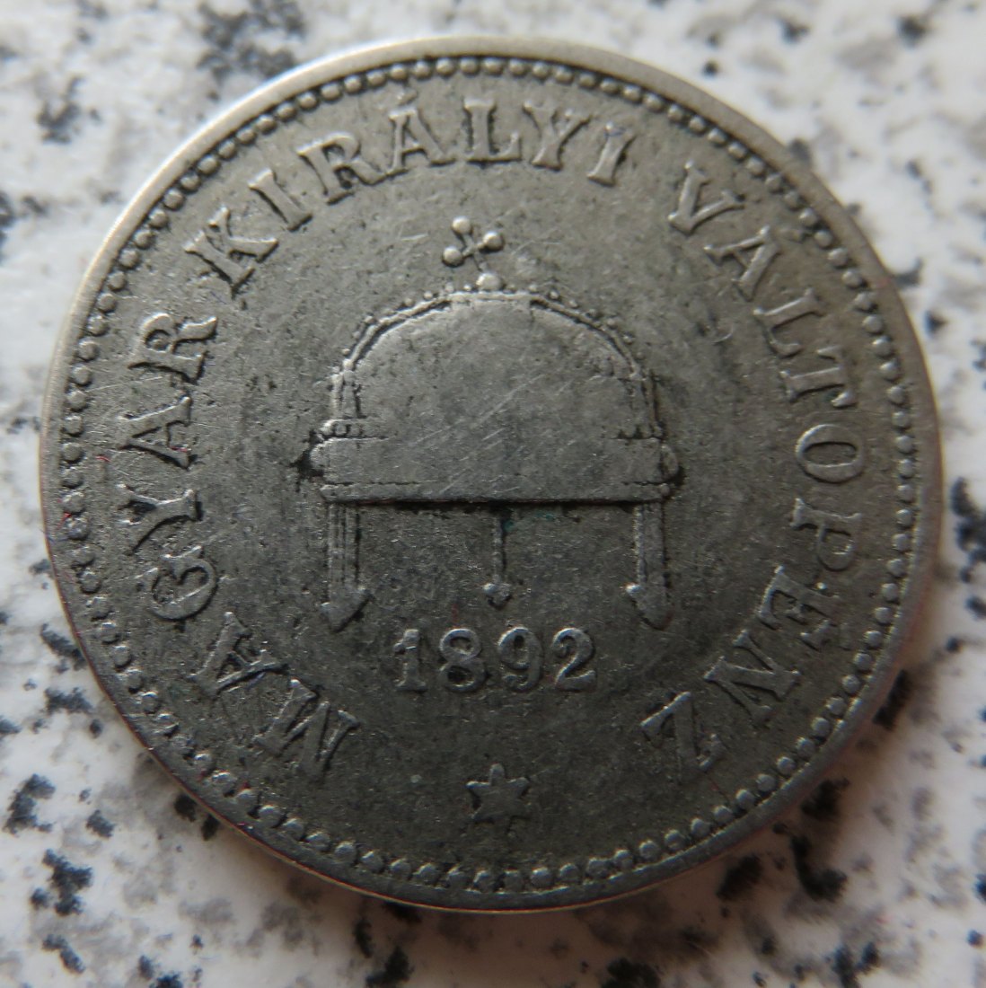  Ungarn 20 Filler 1892   