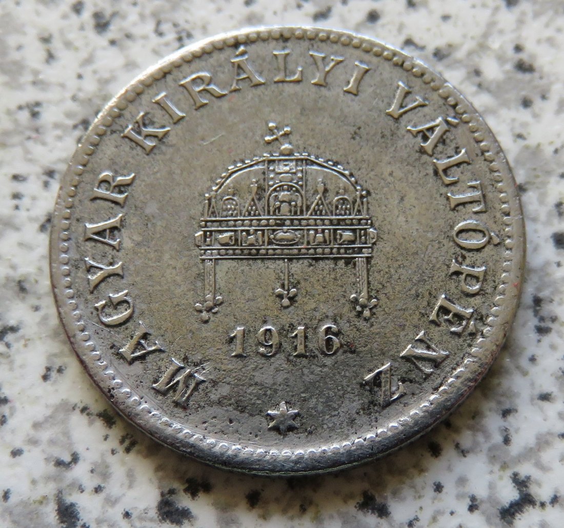  Ungarn 20 Filler 1916   