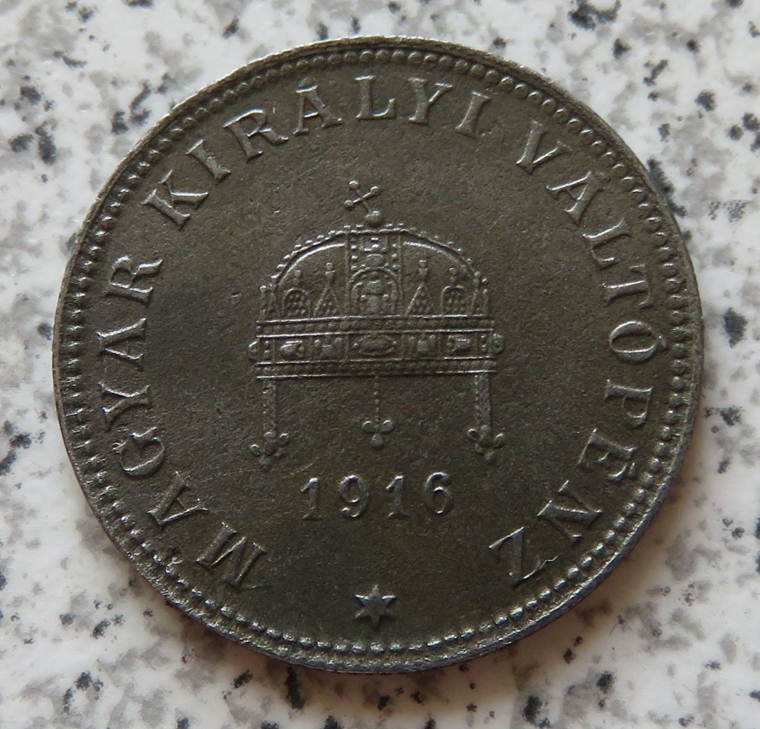  Ungarn 20 Filler 1916   