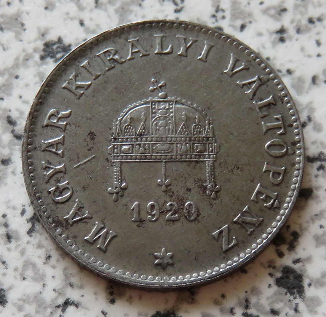  Ungarn 20 Filler 1920   