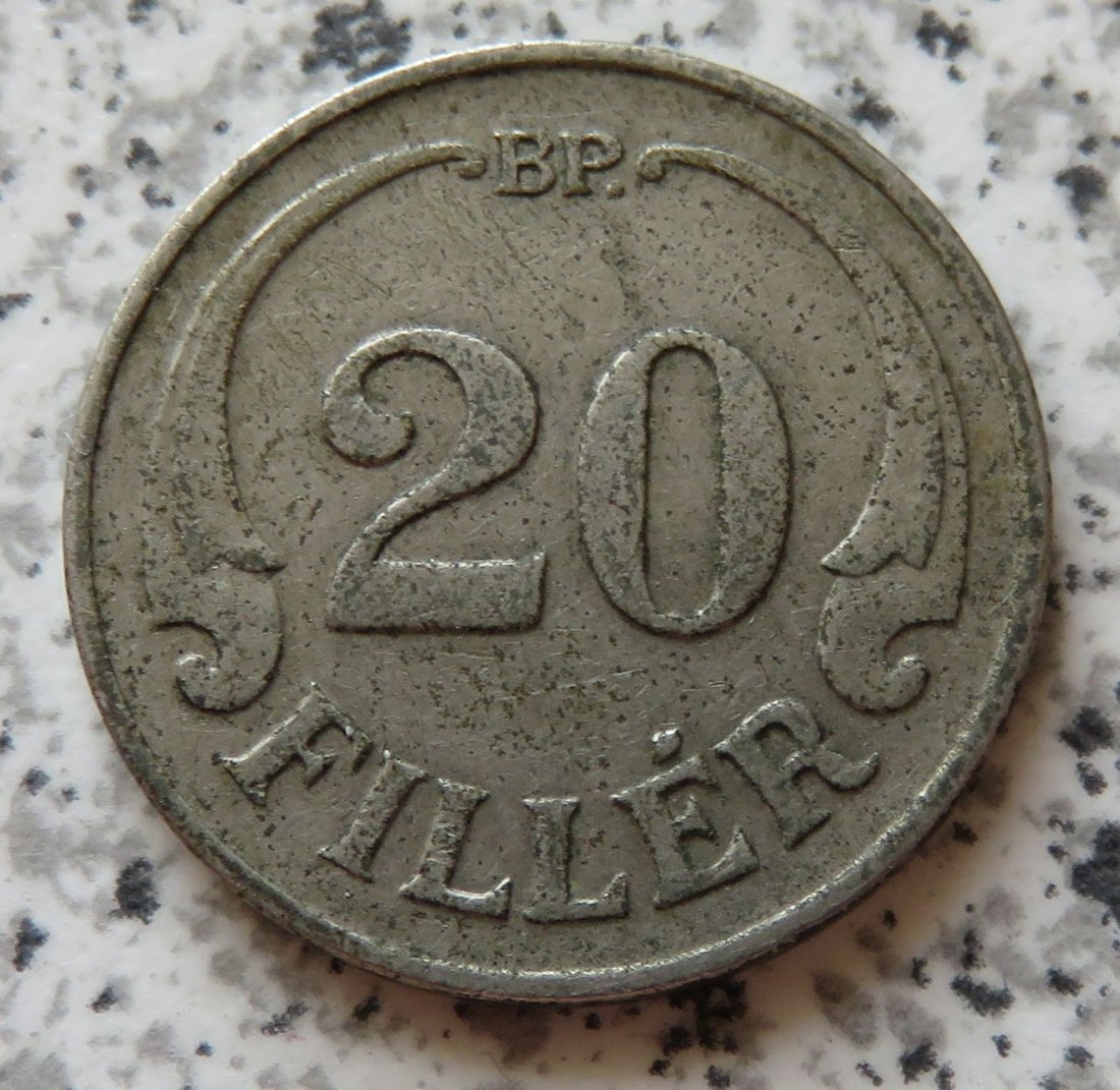  Ungarn 20 Filler 1926   