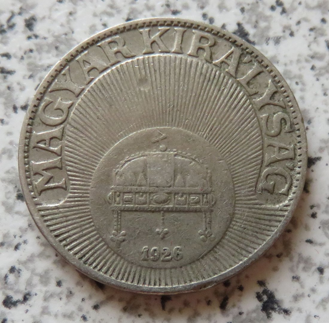  Ungarn 20 Filler 1926   