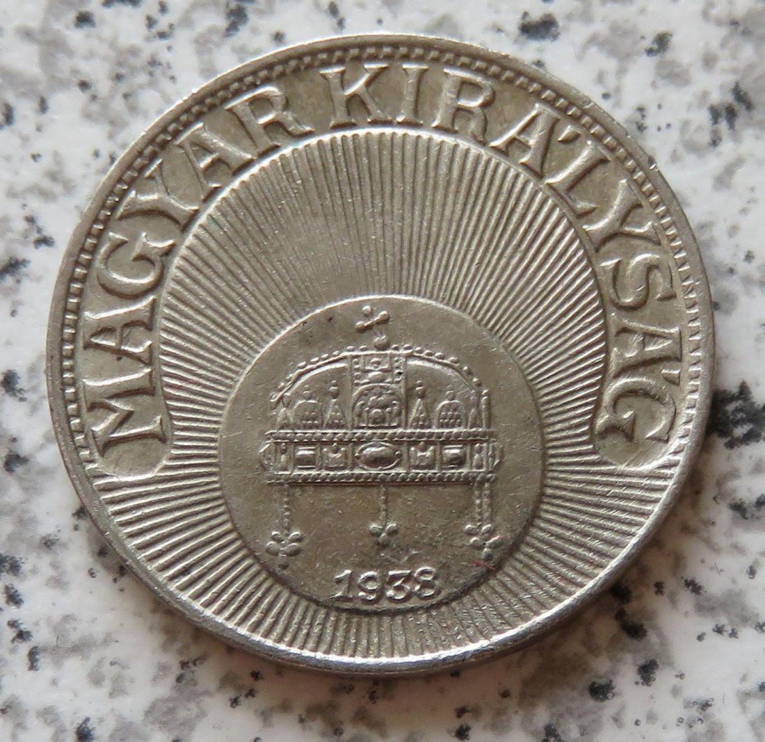  Ungarn 20 Filler 1938   