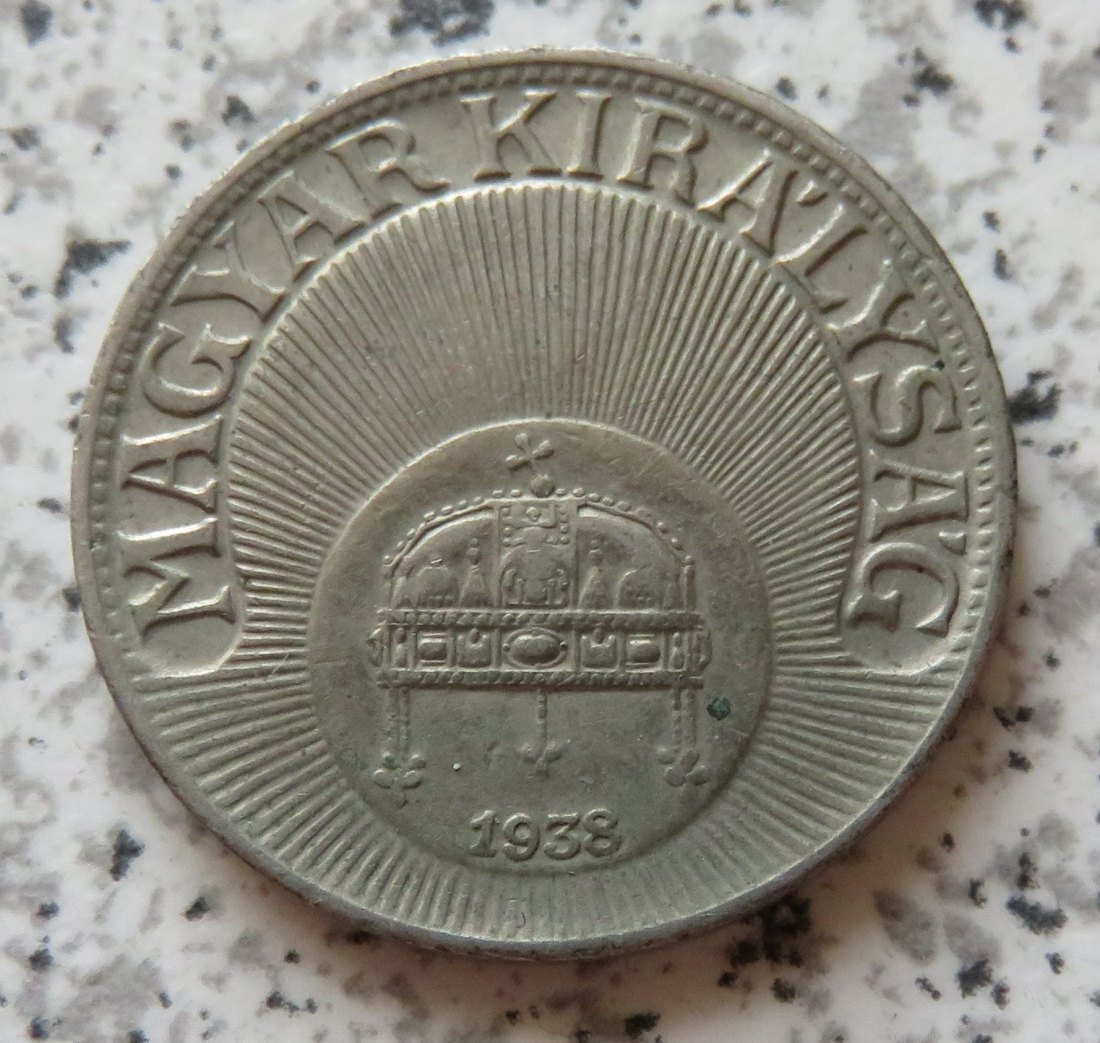  Ungarn 20 Filler 1938   