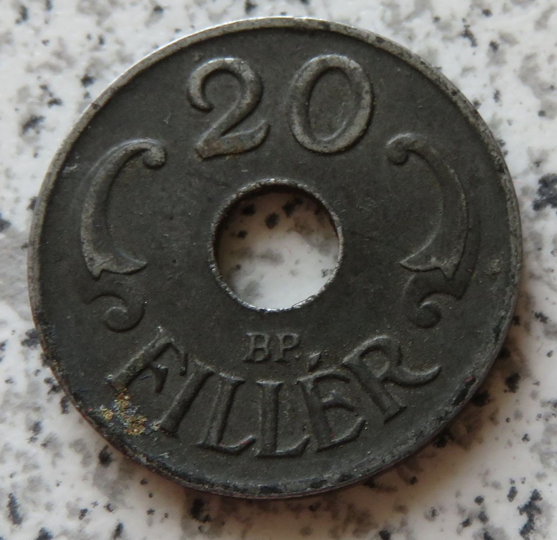  Ungarn 20 Filler 1943   