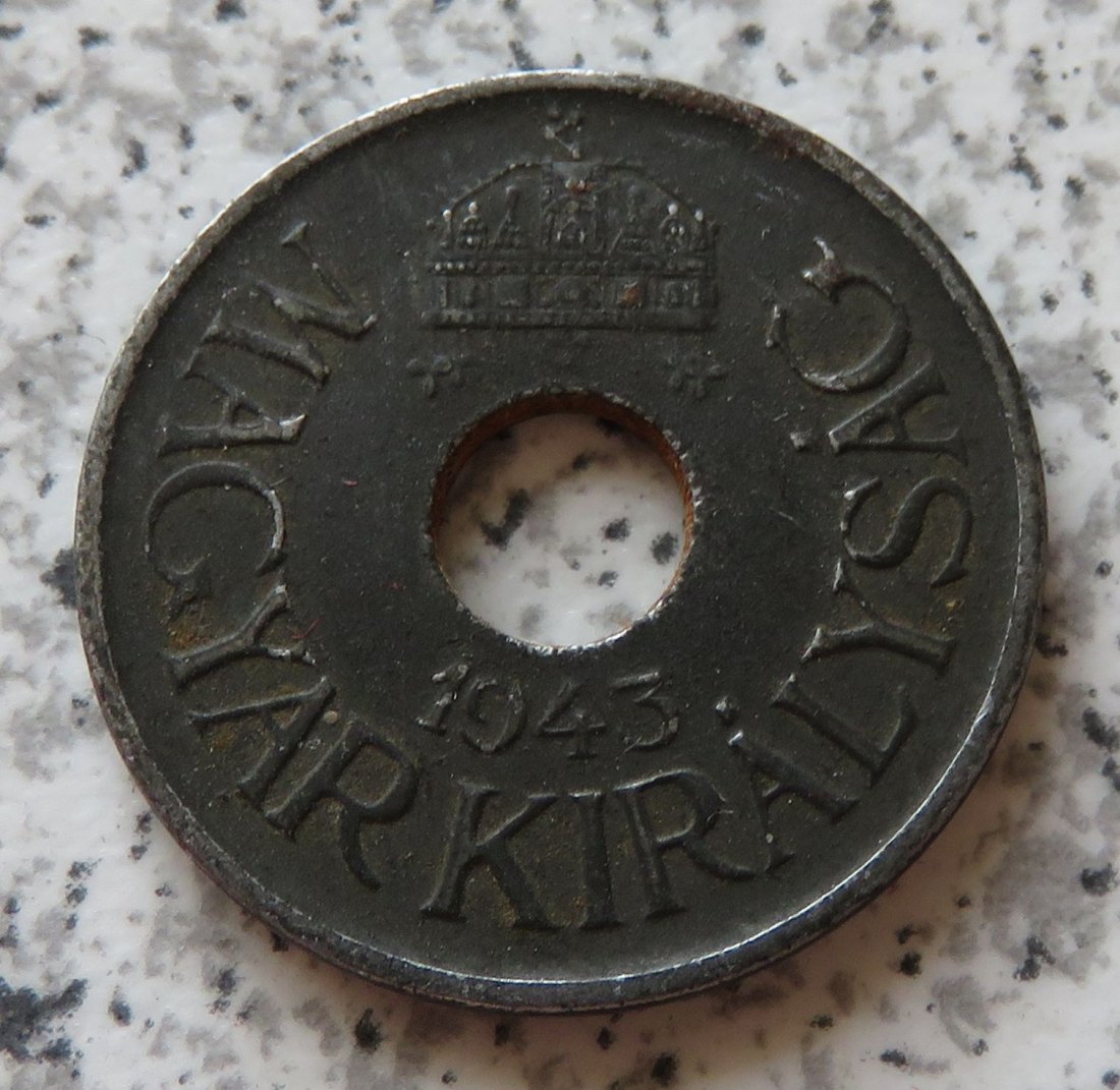  Ungarn 20 Filler 1943   