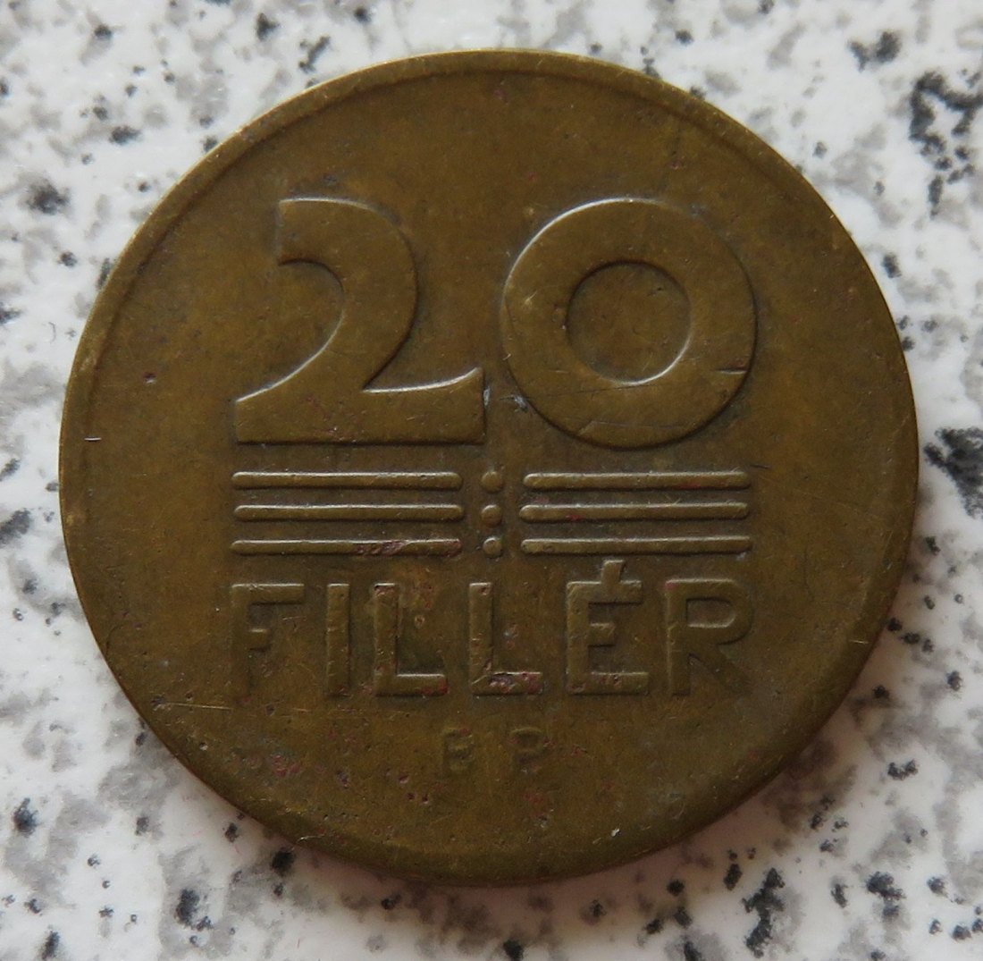  Ungarn 20 Filler 1946   