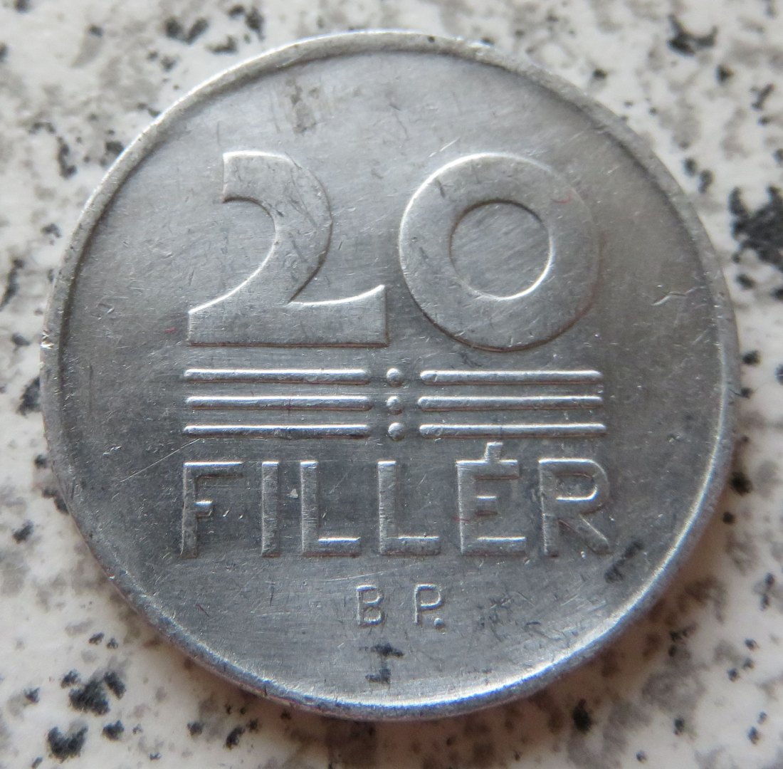  Ungarn 20 Filler 1957   