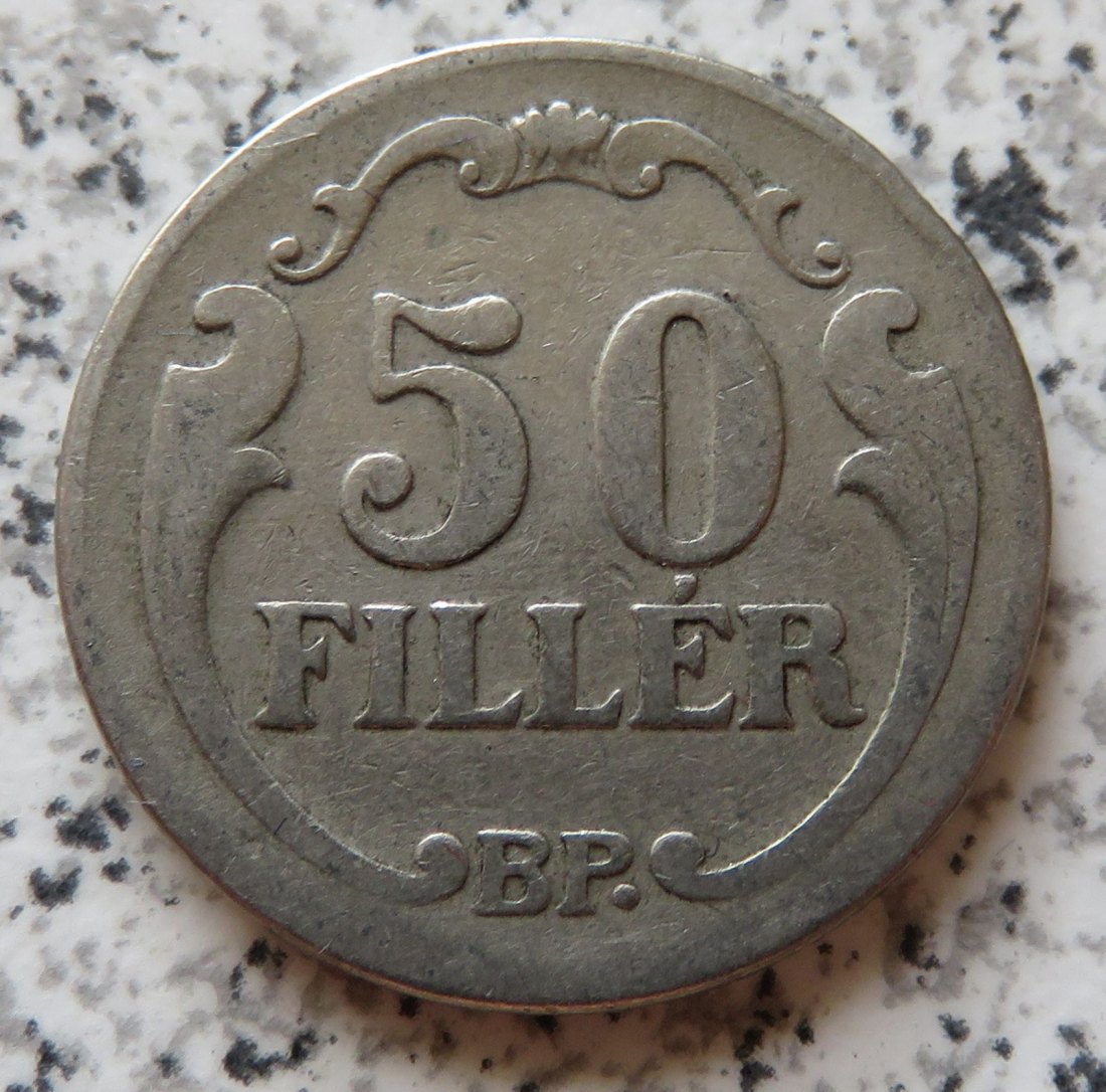  Ungarn 50 Filler 1926   