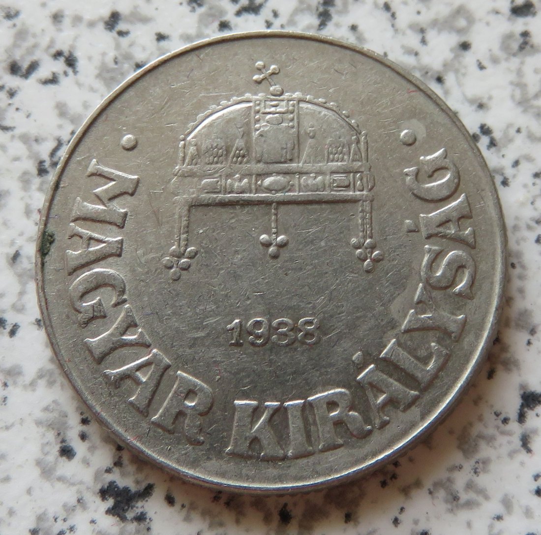  Ungarn 50 Filler 1938   