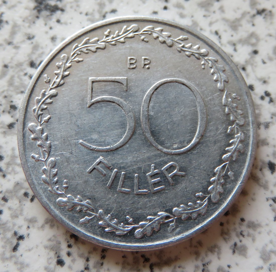  Ungarn 50 Filler 1953   