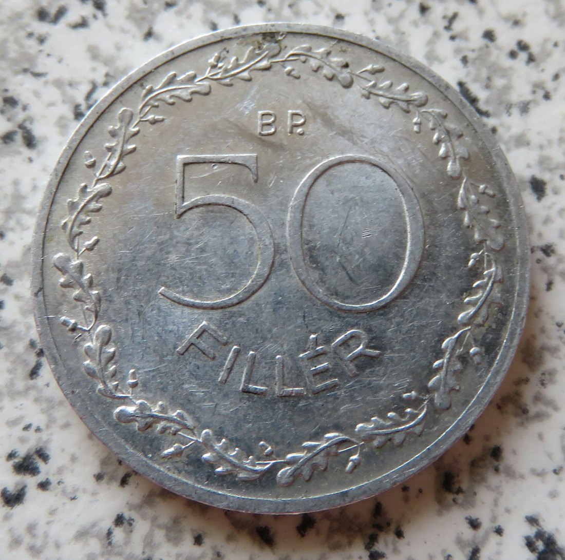  Ungarn 50 Filler 1965   