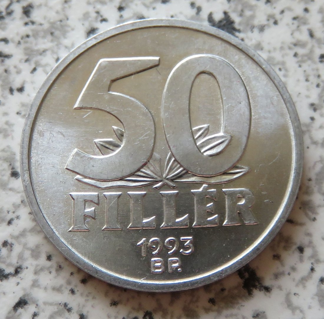 Ungarn 50 Filler 1993   