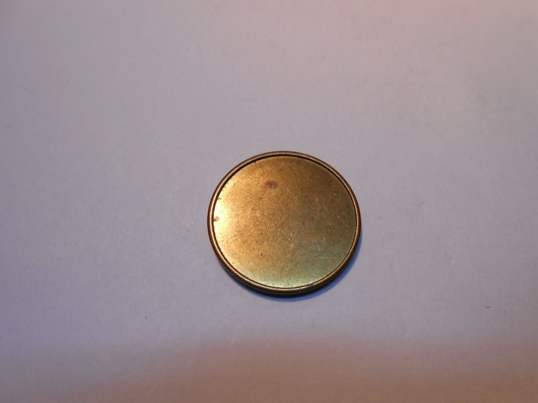  hn15 1 Stück Wert-Marke von Eurest, Messing, 20 mm   