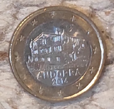  Andorra 1 € 2016   